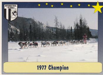 1992 MotorArt Iditarod Sled Dog Race #10 1977 Champion Front
